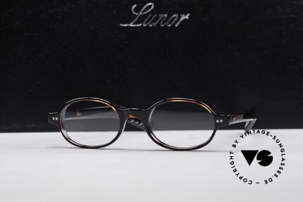 Lunor A57 Ovale Lunor Acetat Brille, Größe: medium, Passend für Herren und Damen