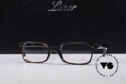 Lunor A55 Eckige Lunor Brille Acetat, Größe: medium, Passend für Herren und Damen