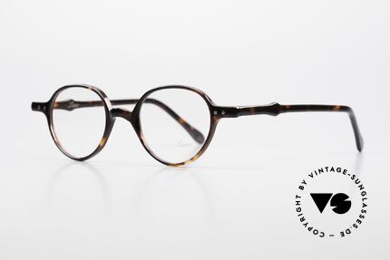 Lunor A43 Panto Acetatbrille Havanna, PANTO-Fassung im edlen Farbton "havanna dunkel", Passend für Herren und Damen