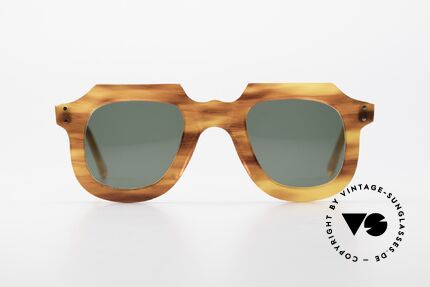Lesca Classic 4mm 50 Jahre Alte Sonnenbrille, enorm stabile Fassung in absoluter Spitzen-Qualität, Passend für Herren