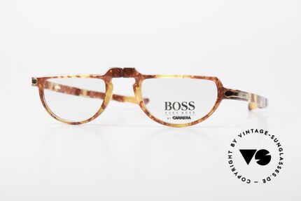 BOSS 5103 90er Vintage Falt Lesebrille, geniale, alte BOSS vintage Falt-Lesebrille von 1993, Passend für Herren und Damen