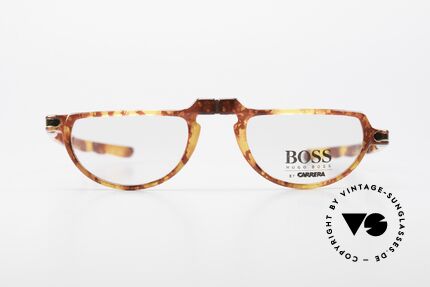 BOSS 5103 90er Vintage Falt Lesebrille, genaue Bezeichnung: Hugo Boss 5103, 13, 49-21, 145, Passend für Herren und Damen