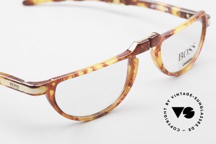 BOSS 5103 90er Vintage Falt Lesebrille, Größe: large, Passend für Herren und Damen