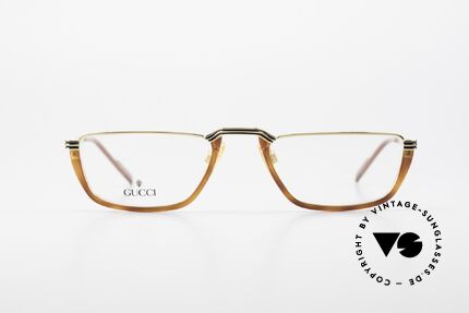 Gucci 1306 Alte 90er Designer Lesebrille, eine wahre Rarität aus den frühen 1990er Jahren, Passend für Herren