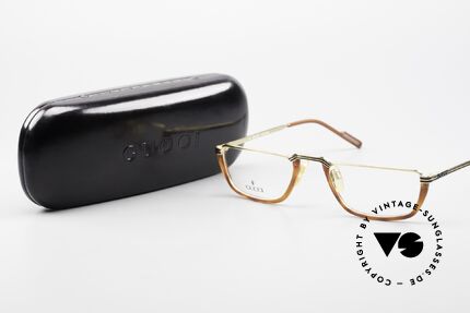 Gucci 1306 Alte 90er Designer Lesebrille, KEINE Retromode, sondern ein altes ORIGINAL!, Passend für Herren