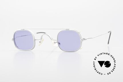 Morel 6090 Eckige Brille Mit Sonnenclip, Morel Brille 6090, Größe 33-35, 140 in Farbe col 702, Passend für Herren und Damen