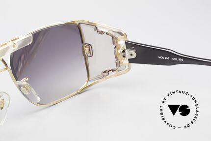 Cazal 955 80er Hip Hop Sonnenbrille, Größe: large, Passend für Herren