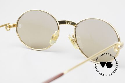 Cartier Saint Honore - M Ovale Luxus Sonnenbrille 90er, KEINE Retrobrille, sondern das 20 Jahre alte Original, Passend für Herren und Damen Cartier Saint Honore - M Ovale Luxus Sonnenbrille 90er, KEINE Retrobrille, sondern das 20 Jahre alte Original, Passend für Herren und Damen