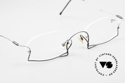 Z Mark 7 Kunstvolle Randlosbrille 90er, Größe: medium, Passend für Herren und Damen