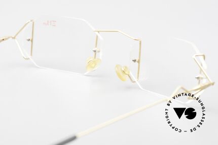 Z Mark 9 Kunstvolle Bohrbrille 90er, Größe: medium, Passend für Herren und Damen