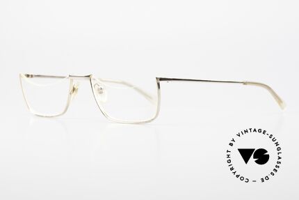 Norville Polymil Antike Lesebrille aus den 60ern, vergoldete Qualitäts-Fassung (damals standard), Passend für Herren