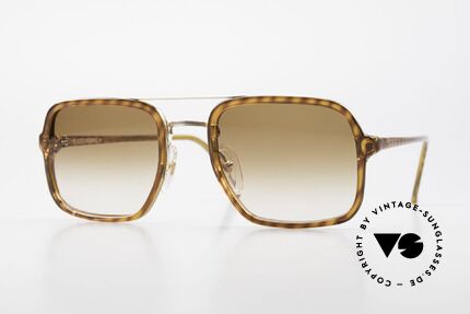 Dunhill 6059 Rare 80er Herren Sonnenbrille, sehr markante Dunhill vintage Sonnenbrille von 1986, Passend für Herren