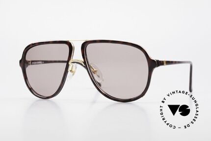 Dunhill 6058 Alte 80er Herren Sonnenbrille, sehr markante Dunhill vintage Sonnenbrille von 1986, Passend für Herren