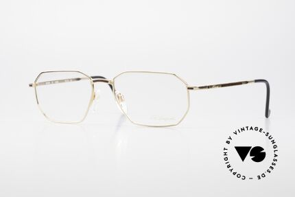 S.T. Dupont D050 90er Luxusbrille 23KT Vergoldet, kostbare S.T. DUPONT Brille von 1996 (Modell D050), Passend für Herren