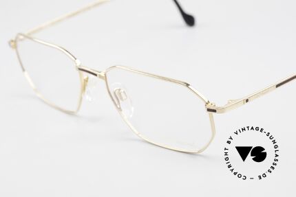 S.T. Dupont D050 90er Luxusbrille 23KT Vergoldet, ungetragen (wie all unsere Dupont vintage Fassungen), Passend für Herren