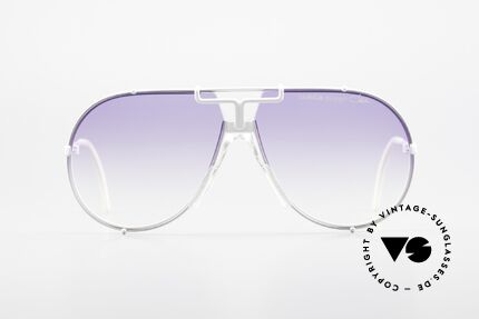 Cazal 901 Targa Design Alte Cazal Piloten Sonnenbrille, altes Original von 1989/90 in 64mm Größe, Passend für Herren und Damen