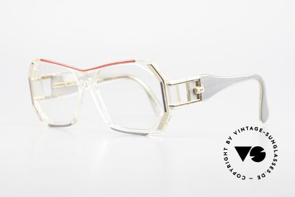 Cazal 182 80er HipHop Old School Brille, sehr massives Design von CAri ZALloni (Mr. Cazal), Passend für Herren und Damen