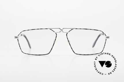 Cazal 744 90er Vintage Brille Herren, markantes Design vom Großmeister Cari Zalloni, Passend für Herren