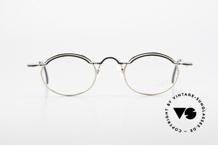 Cazal 775 Ovale 1990er Vintage Brille, futuristischer Rahmen; 'made in Germany' Qualität, Passend für Herren und Damen