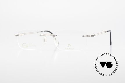 Aigner EA496 Randlose 90er Vintage Brille, randlose Aigner VINTAGE Brille, EA496, Gr. 54/18, 140, Passend für Herren