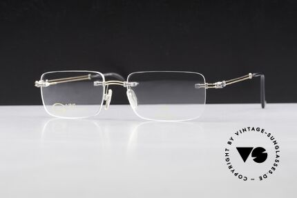 Aigner EA496 Randlose 90er Vintage Brille, Markenbrille, wirklich noch "made in Germany" Qualität, Passend für Herren