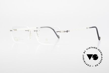 Aigner EA496 Randlose 90er Vintage Brille, sehr leichte und flexible Fassung (angenehm zu tragen), Passend für Herren