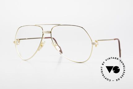 Cartier Grand Pavage Diamanten Brille 18kt Echtgold Details