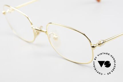 Cartier Deimios - M Brille Von 1998 Medium Size, vergoldete Metall-Fassung; medium Größe 52-21, 135, Passend für Herren und Damen