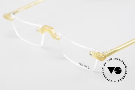 Design Maske Berlin Alpha 8 Designer Vintage LeseBrille, wurde nur in Kleinstserien produziert (Sammlerstück), Passend für Herren und Damen