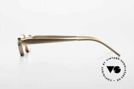 ProDesign 9902 Gail Spence Aluminium Brille, N°ONE getragen in "Jagd auf Roter Oktober", 1990, Passend für Herren und Damen