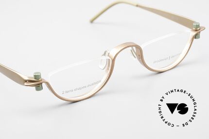 ProDesign 9902 Gail Spence Aluminium Brille, orig. Pro Design DEMO Gläser + Etui von ProDesign, Passend für Herren und Damen