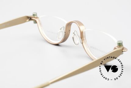ProDesign 9902 Gail Spence Aluminium Brille, Größe: medium, Passend für Herren und Damen