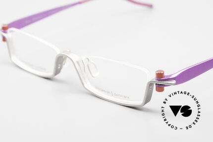 ProDesign 9903 Aluminium Brille Gail Spence, z.B. die N°ONE getragen in "Jagd auf Roter Oktober", Passend für Herren und Damen