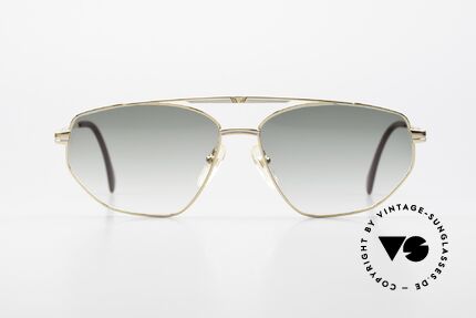 Roman Rothschild R1040 Palladium Sonnenbrille 18kt, sämtlich Rothschild Modelle sind 18Kt / 20Kt vergoldet, Passend für Herren