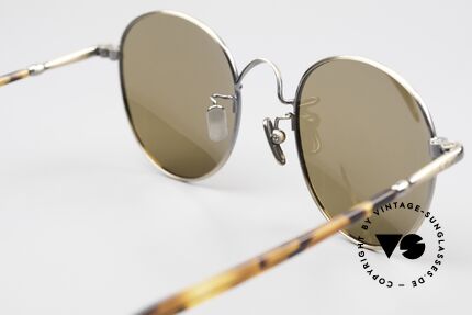 Lunor VA 111 Panto Sonnenbrille Polarized, ungetragen (wie alle unsere alten Lunor ORIGINALS), Passend für Herren