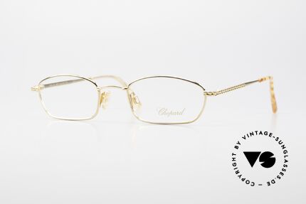 Chopard C052 Vintage Damenbrille Luxus, edle Chopard Damen-Luxusbrille in SMALL Gr. 48/20, Passend für Damen