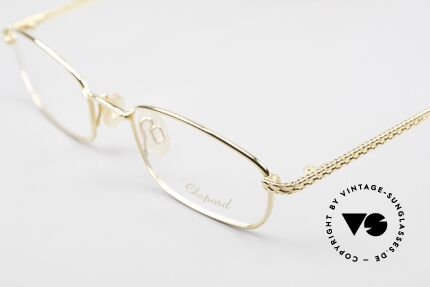 Chopard C052 Vintage Damenbrille Luxus, Fassung ist 23kt vergoldet (inkl. Verpackung & Etui), Passend für Damen
