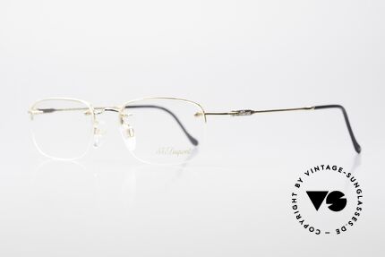 S.T. Dupont D523 Randlose Brille 2000er Avance, äußerst hochwertige Verarbeitung und TOP-Passform, Passend für Herren und Damen