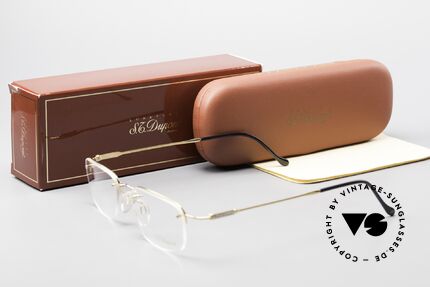 S.T. Dupont D523 Randlose Brille 2000er Avance, KEINE RETRObrille; ein kostbares 2000er ORIGINAL!, Passend für Herren und Damen