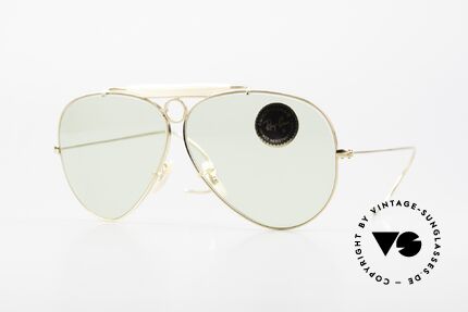 Ray Ban Shooter Sport Changeable Green B&L Lenses, der Ray Ban Sonnenbrillen-Klassiker schlechthin, Passend für Herren und Damen