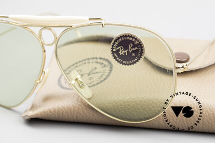 Ray Ban Shooter Sport Changeable Green B&L Lenses, selten, edel und kostbar - ungetragen + orig. Etui, Passend für Herren und Damen