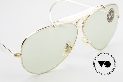 Ray Ban Shooter Sport Changeable Green B&L Lenses, KEIN Retro, sondern ein Bausch&Lomb ORIGINAL, Passend für Herren und Damen