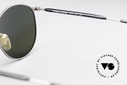 Giorgio Armani 627 Vintage Panto Sonnenbrille, Größe: small, Passend für Herren und Damen