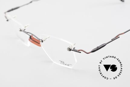 Locco Profile Verrückte Vintage Brille 90er, KEINE Retrobrille, sondern ein 1990er Jahre ORIGINAL, Passend für Herren und Damen