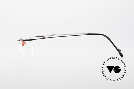 Locco Profile Verrückte Vintage Brille 90er, die Demogläser sollten durch optische ersetzt werden, Passend für Herren und Damen