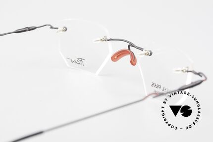 Locco Profile Verrückte Vintage Brille 90er, Größe: medium, Passend für Herren und Damen