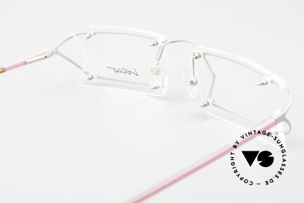 Locco Pinot Verrückte DesignerBrille 90er, Größe: medium, Passend für Herren und Damen