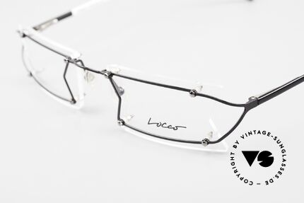 Locco Pinot Verrückte 90er DesignerBrille, KEINE Retrobrille, sondern ein 1990er Jahre ORIGINAL, Passend für Herren und Damen