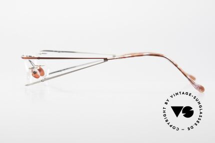 Locco Stars C Crazy Designer RandlosBrille, die Demogläser sollten durch optische ersetzt werden, Passend für Herren und Damen