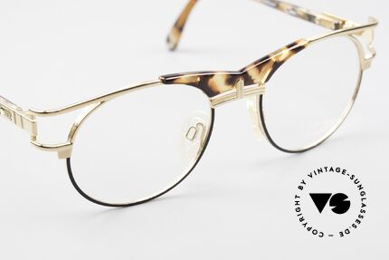 Cazal 244 90er Vintage Brille Panto Stil, KEINE Retrobrille; ein 25 Jahre altes ORIGINAL, Passend für Herren und Damen